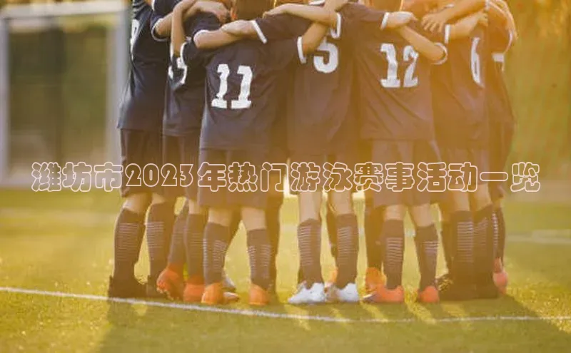 潍坊市2023年热门游泳赛事活动一览